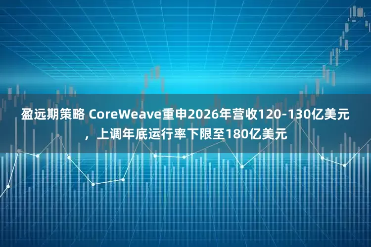 盈远期策略 CoreWeave重申2026年营收120-130亿美元，上调年底运行率下限至180亿美元